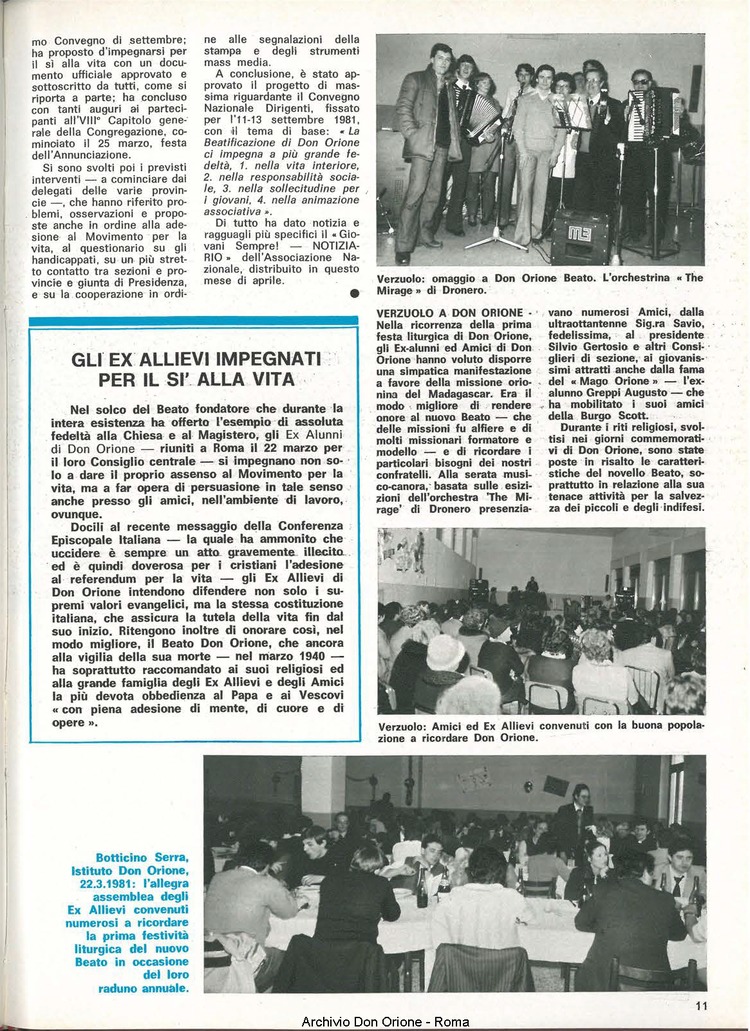 Don Orione, 76, 05, 01-05-1981, pagina 11
