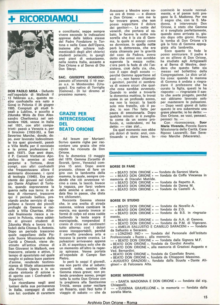 Don Orione, 76, 05, 01-05-1981, pagina 15