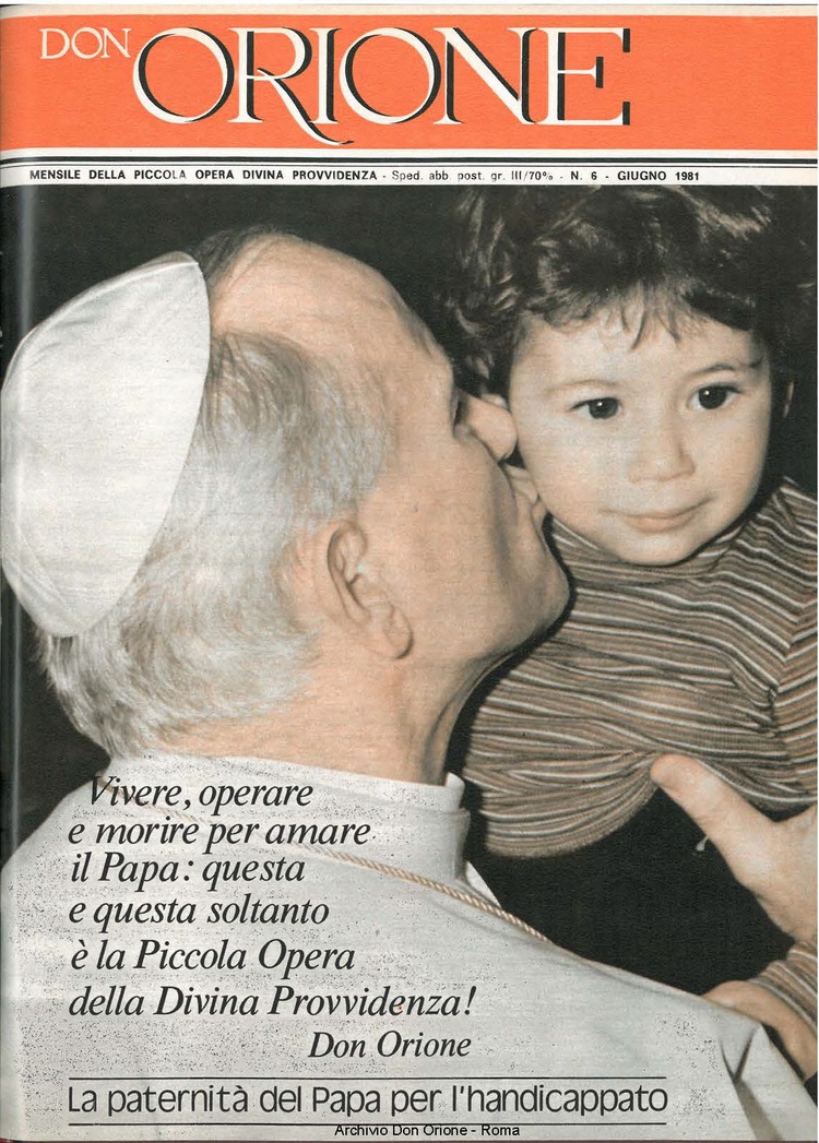 Don Orione, 76, 06, 01-06-1981, pagina 1