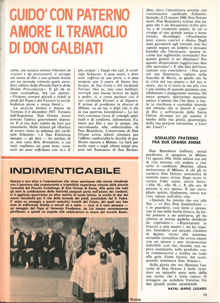 Don Orione, 76, 06, 01-06-1981, pagina 13