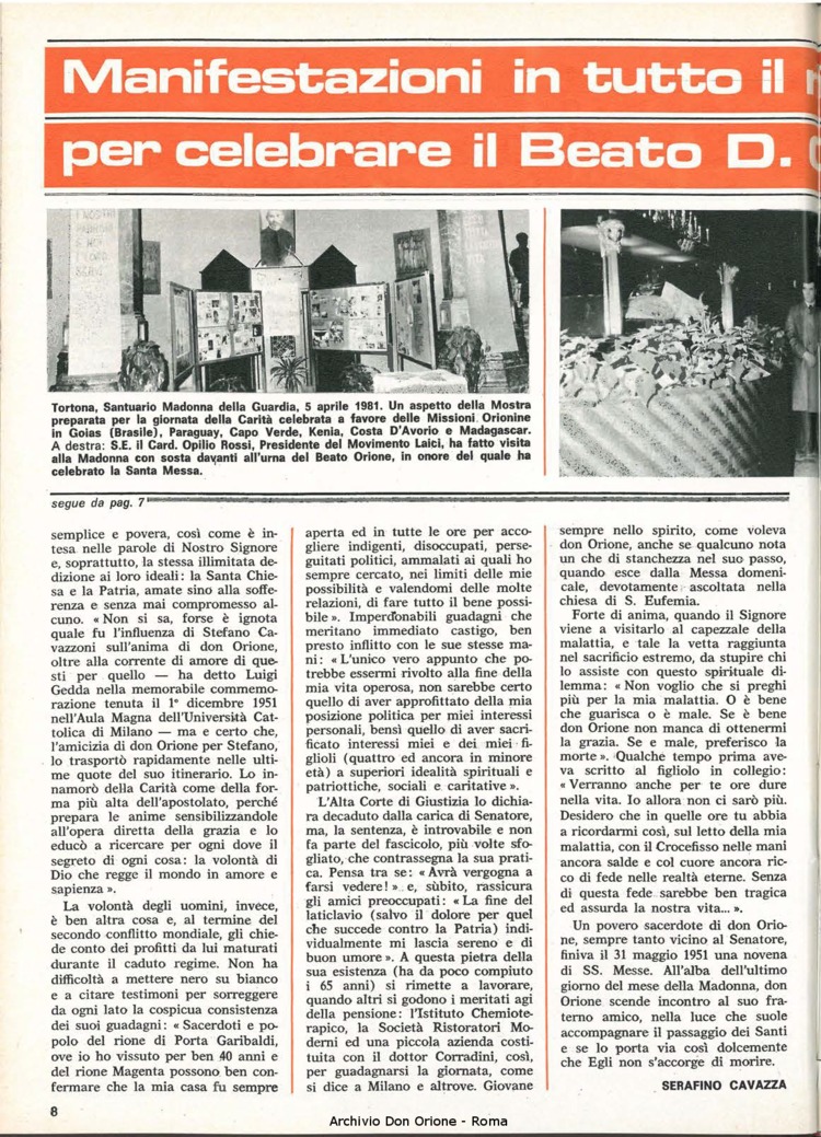 Don Orione, 76, 07, 01-09-1981, pagina 8