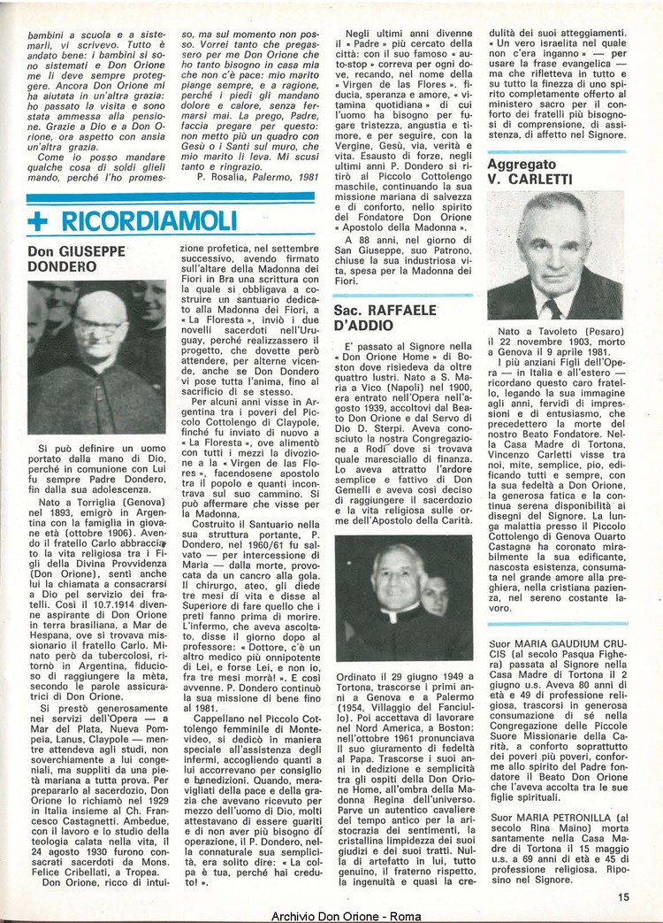 Don Orione, 76, 07, 01-09-1981, pagina 15
