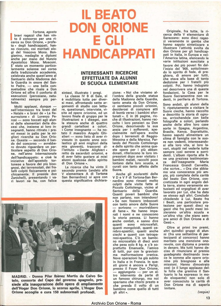 Don Orione, 76, 08, 01-10-1981, pagina 13
