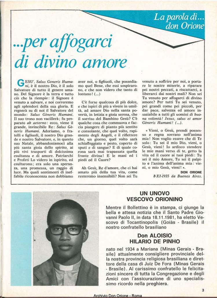 Don Orione, 76, 10, 01-12-1981, pagina 3