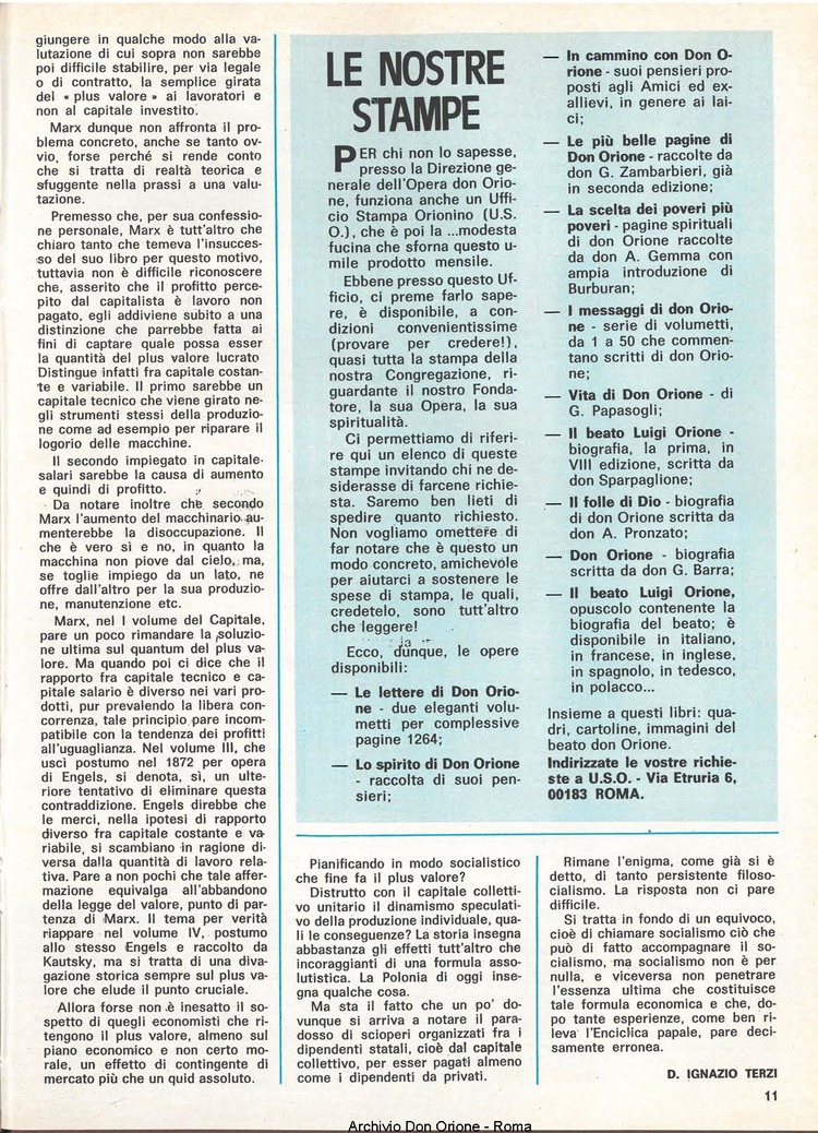 Don Orione, 76, 10, 01-12-1981, pagina 11