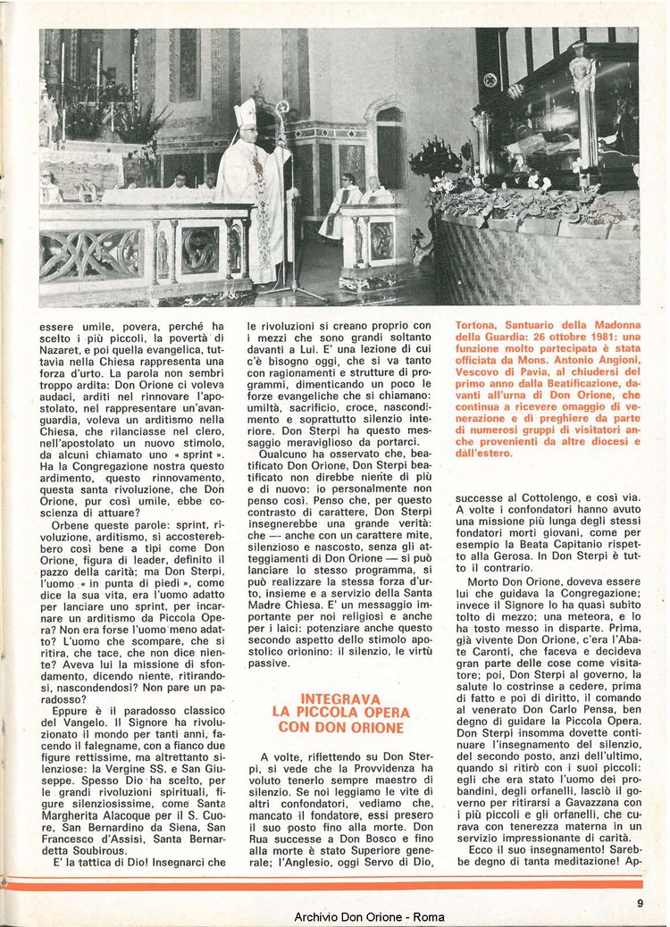 Don Orione, 77, 01, 01-01-1982, pagina 9