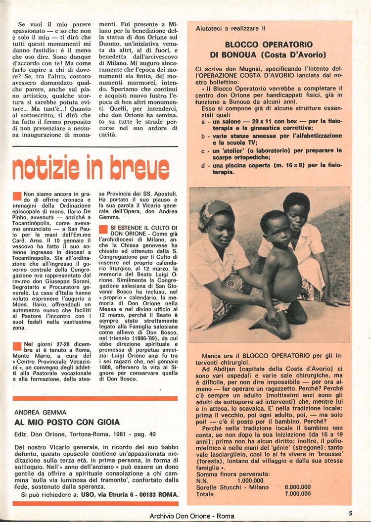 Don Orione, 77, 02, 01-02-1982, pagina 5