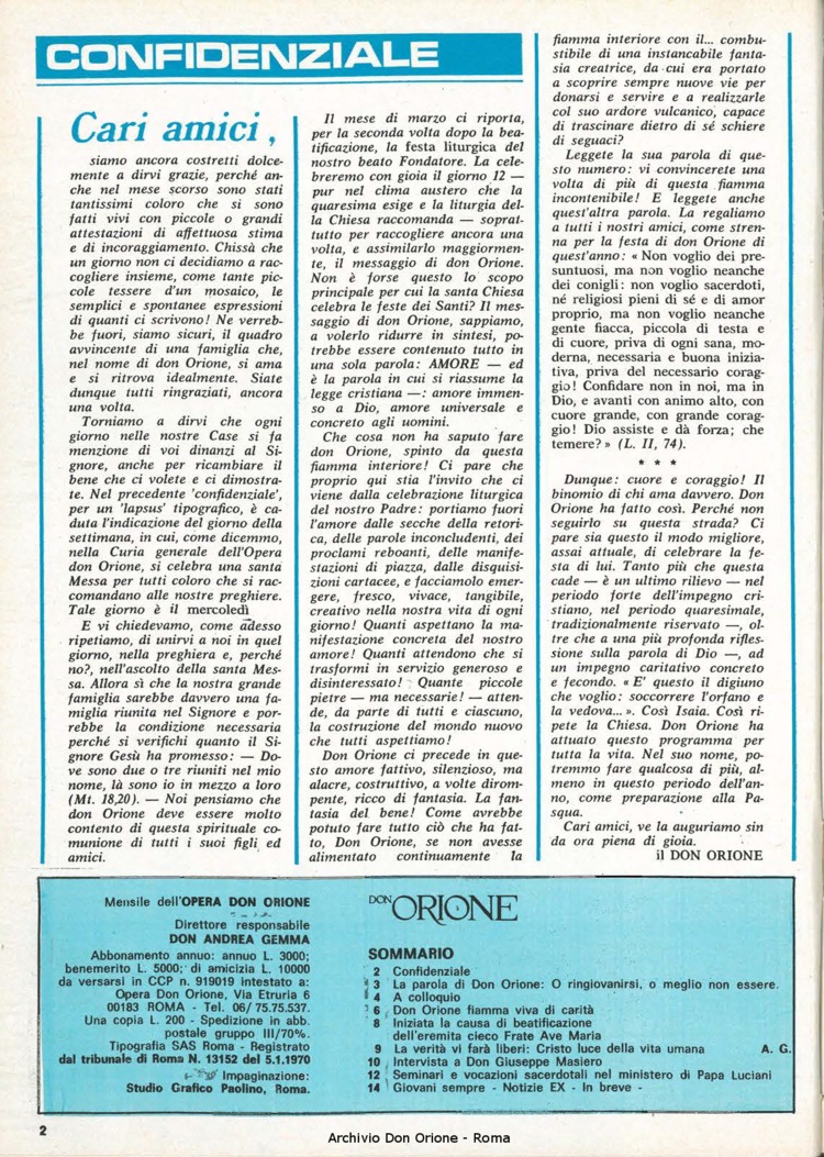 Don Orione, 77, 03, 01-03-1982, pagina 2