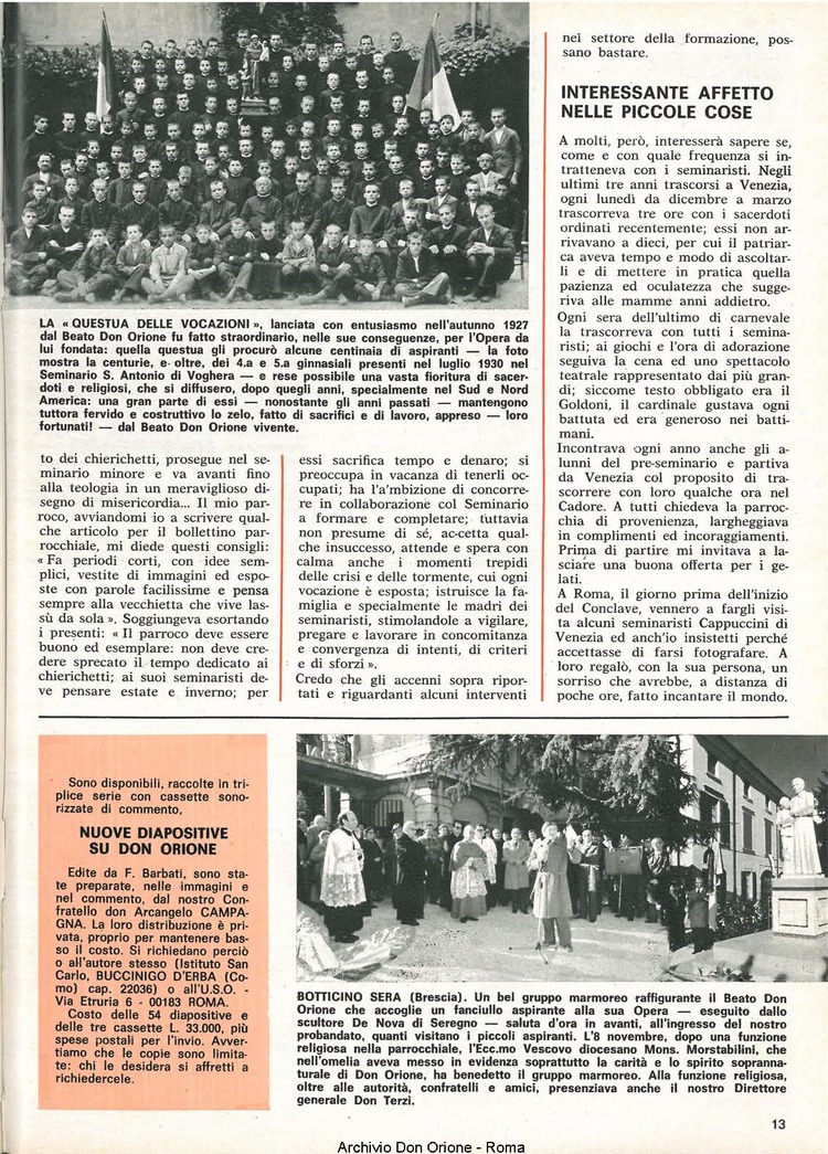 Don Orione, 77, 03, 01-03-1982, pagina 13