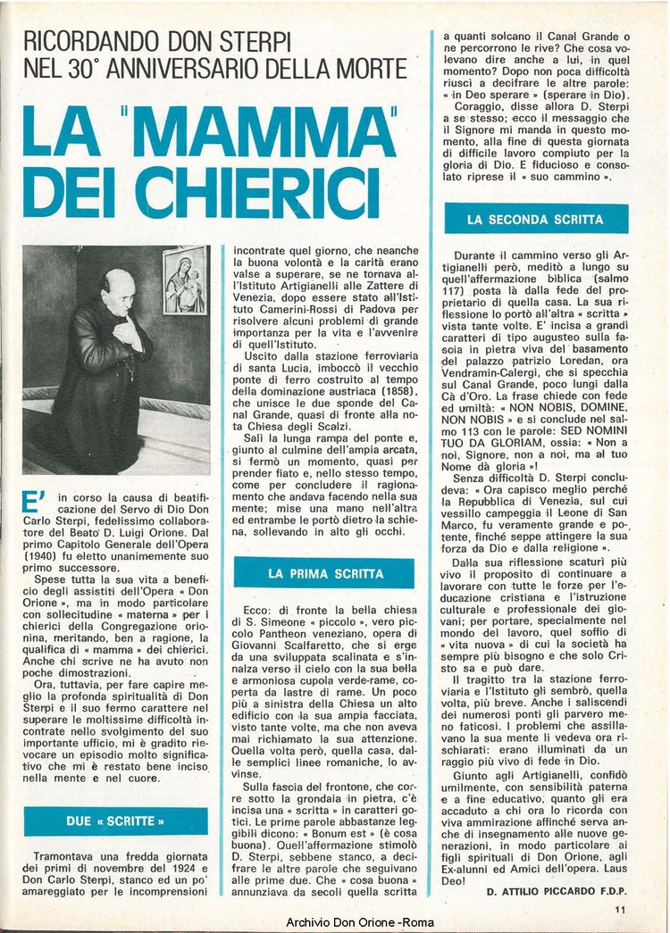 Don Orione, 77, 06, 01-06-1982, pagina 11
