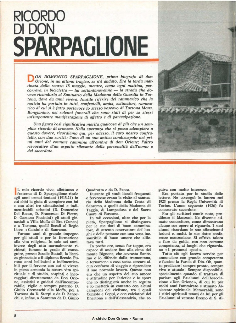 Don Orione, 77, 07, 01-07-1982, pagina 8