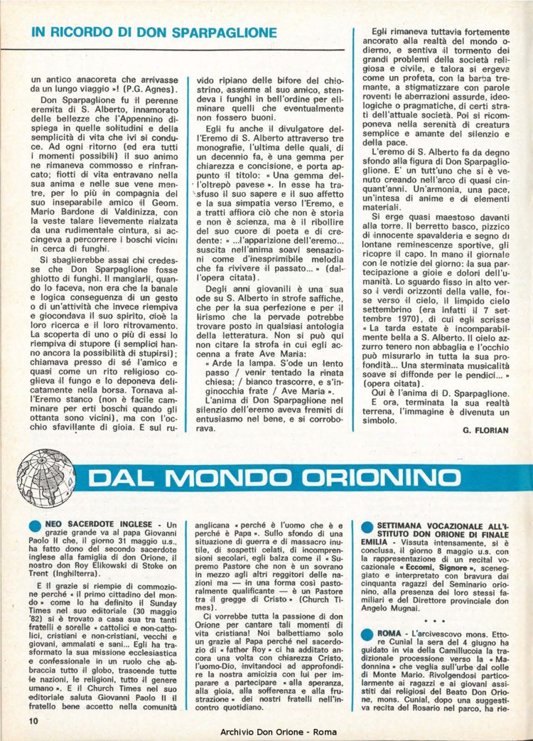Don Orione, 77, 07, 01-07-1982, pagina 10