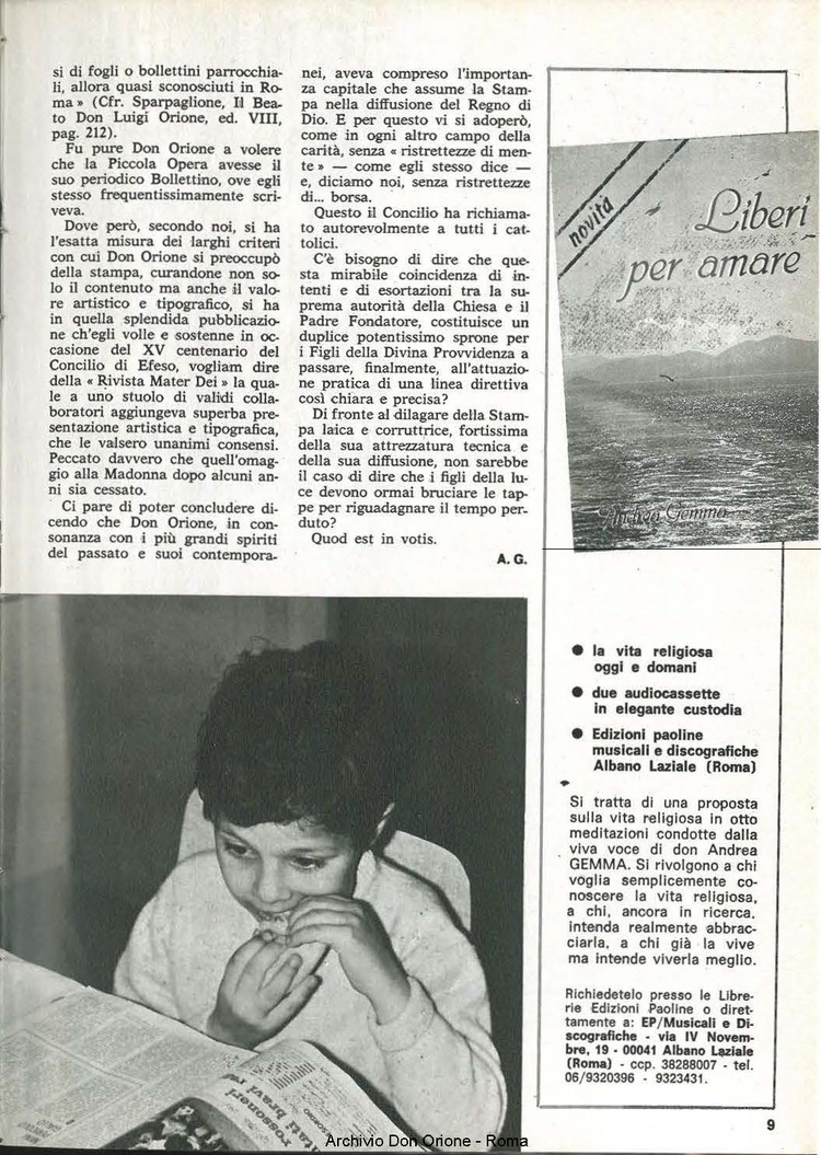 Don Orione, 77, 08, 01-10-1982, pagina 9