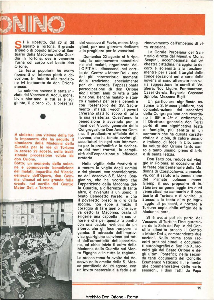 Don Orione, 77, 08, 01-10-1982, pagina 19