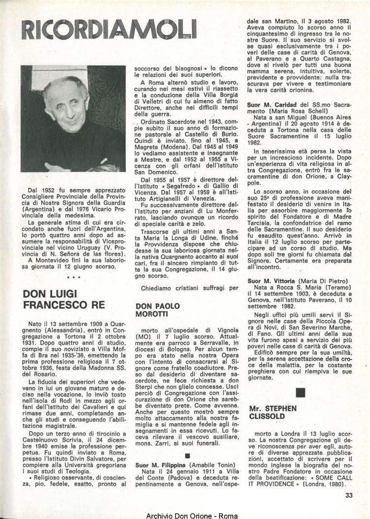 Don Orione, 77, 08, 01-10-1982, pagina 33
