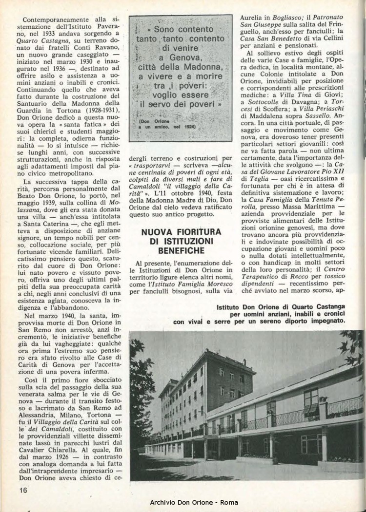 Don Orione, 77, 09, 01-11-1982, pagina 16