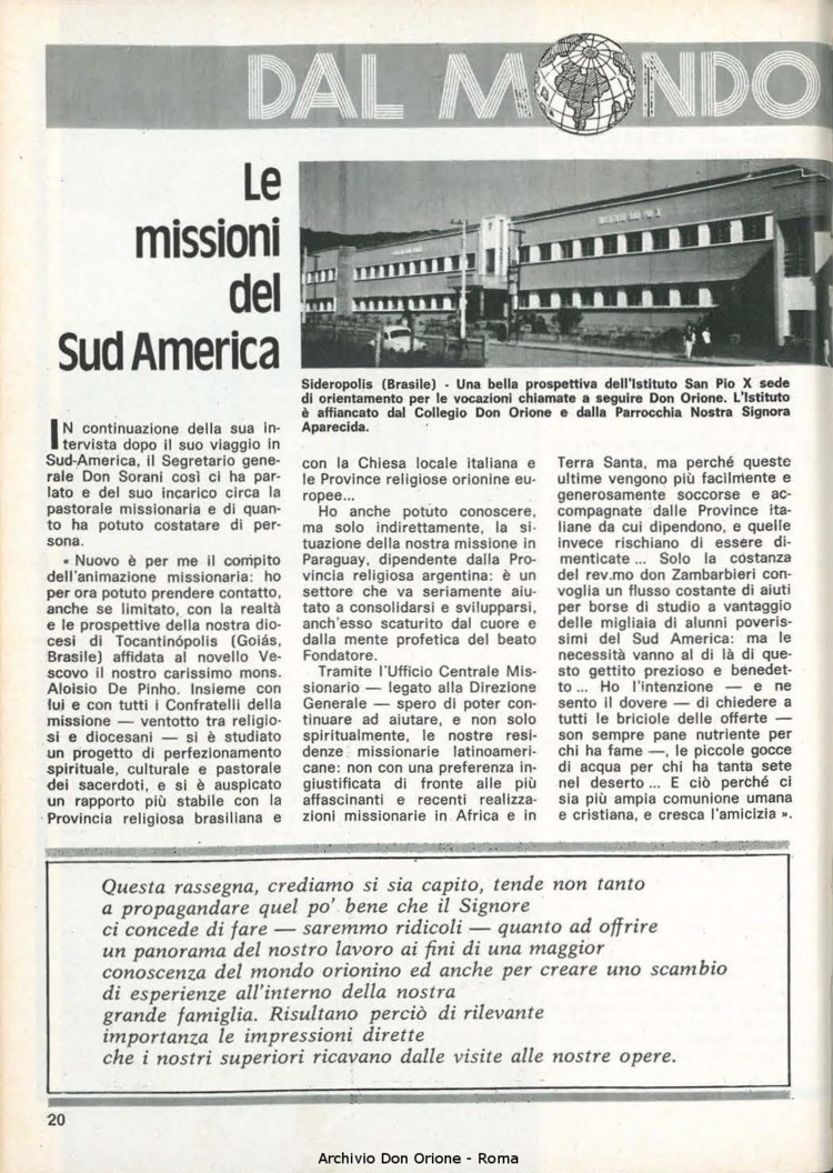Don Orione, 77, 09, 01-11-1982, pagina 20