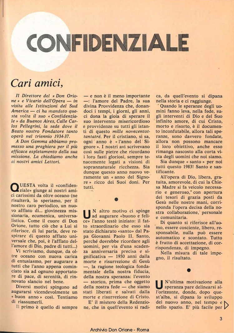 Don Orione, 78, 01, 01-01-1983, pagina 3