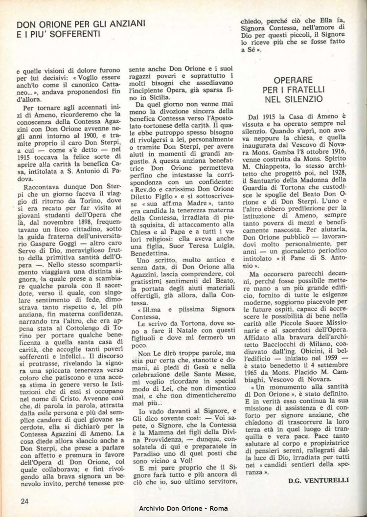 Don Orione, 78, 01, 01-01-1983, pagina 24