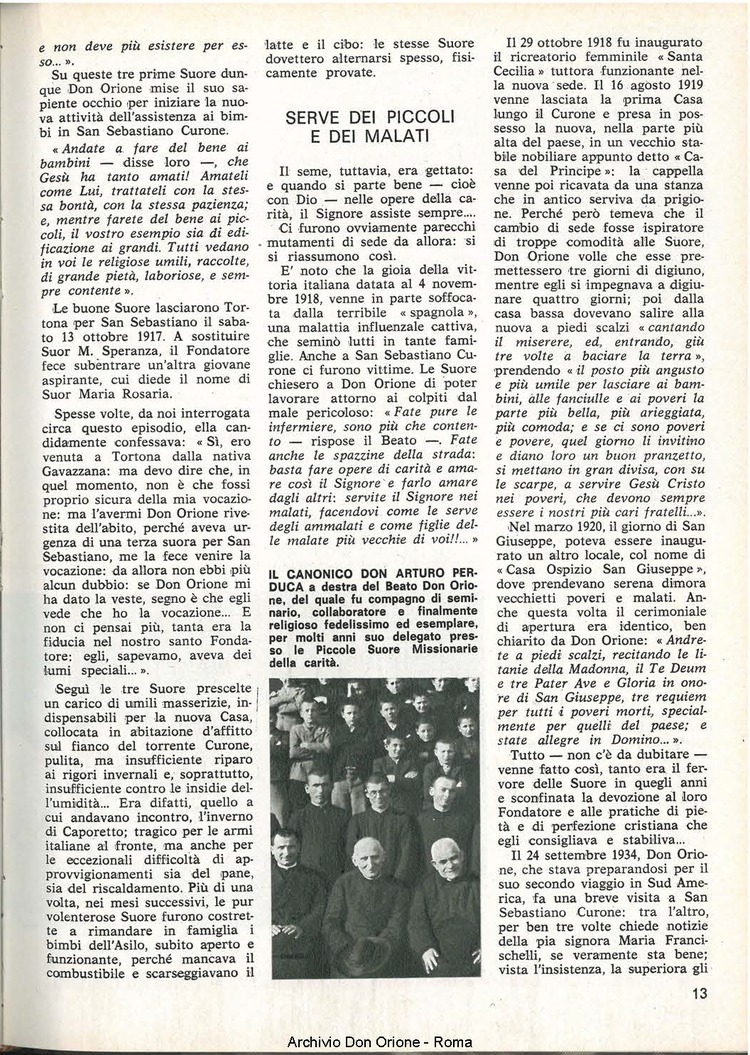 Don Orione, 78, 02, 01-02-1983, pagina 13