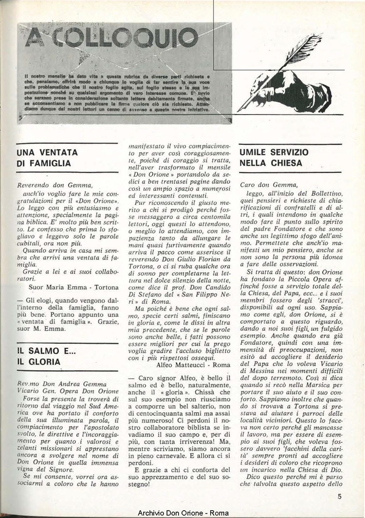 Don Orione, 78, 03, 01-03-1983, pagina 5