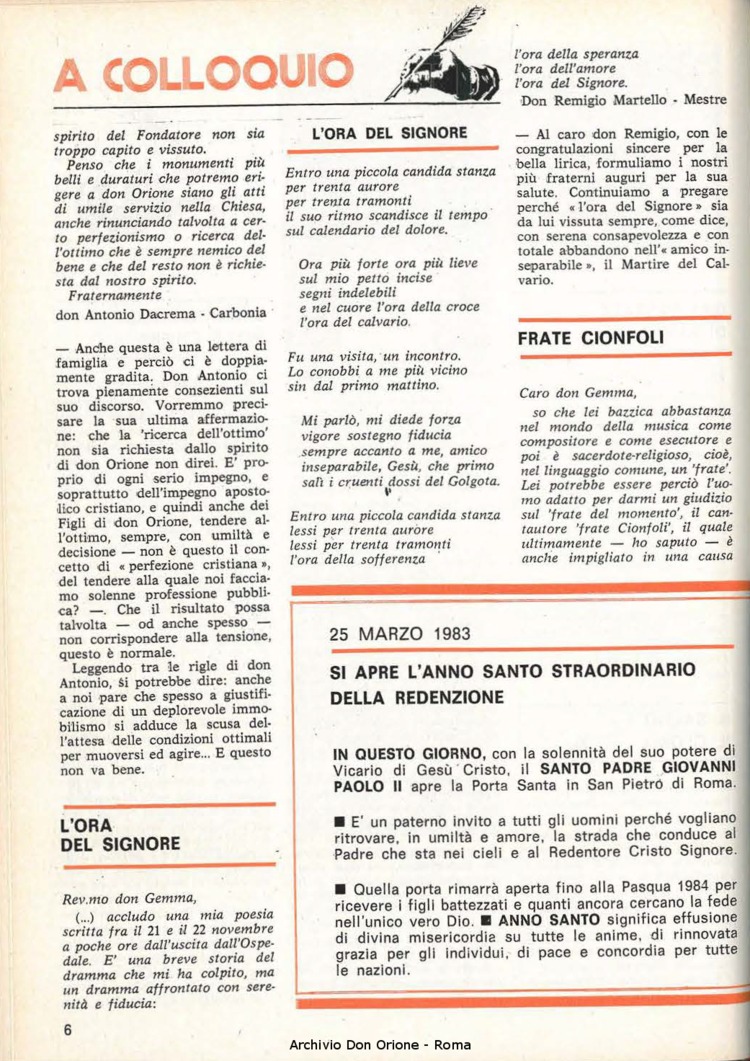 Don Orione, 78, 03, 01-03-1983, pagina 6