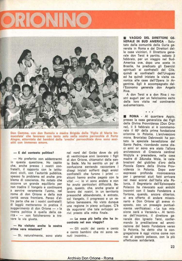 Don Orione, 78, 03, 01-03-1983, pagina 23