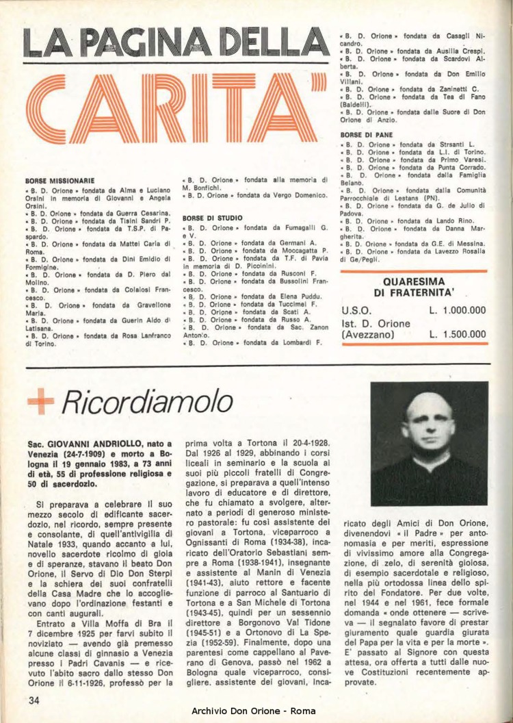 Don Orione, 78, 03, 01-03-1983, pagina 34