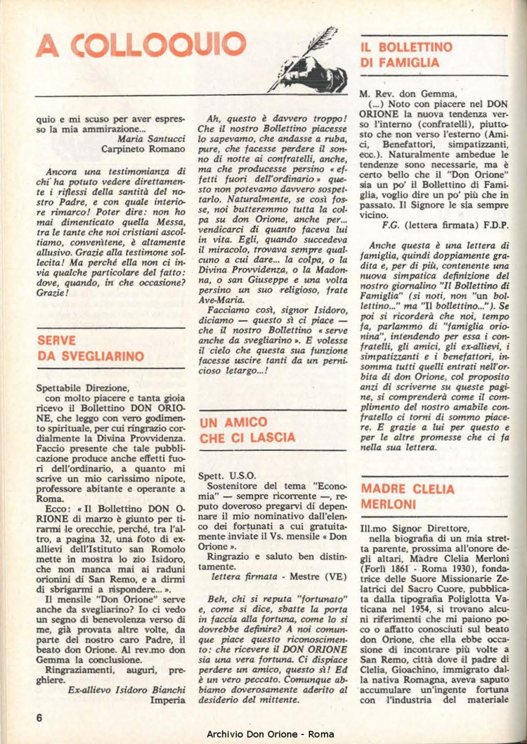 Don Orione, 78, 05, 01-05-1983, pagina 6