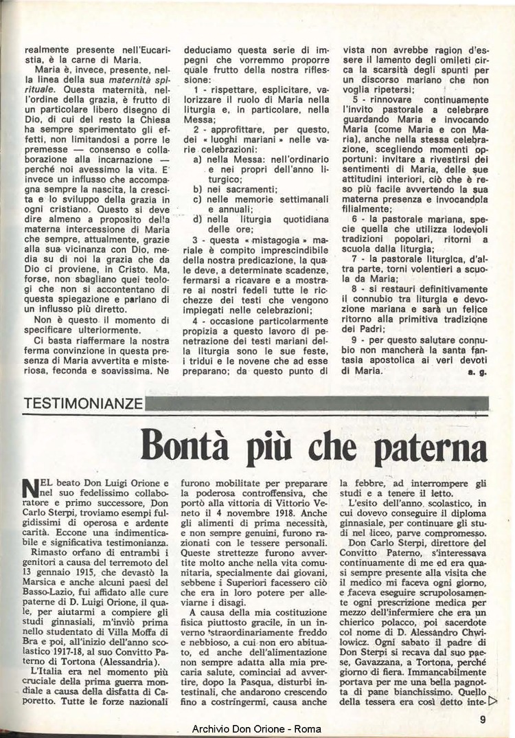 Don Orione, 78, 05, 01-05-1983, pagina 9