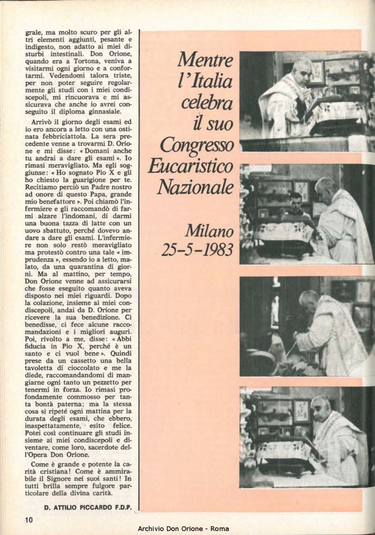 Don Orione, 78, 05, 01-05-1983, pagina 10