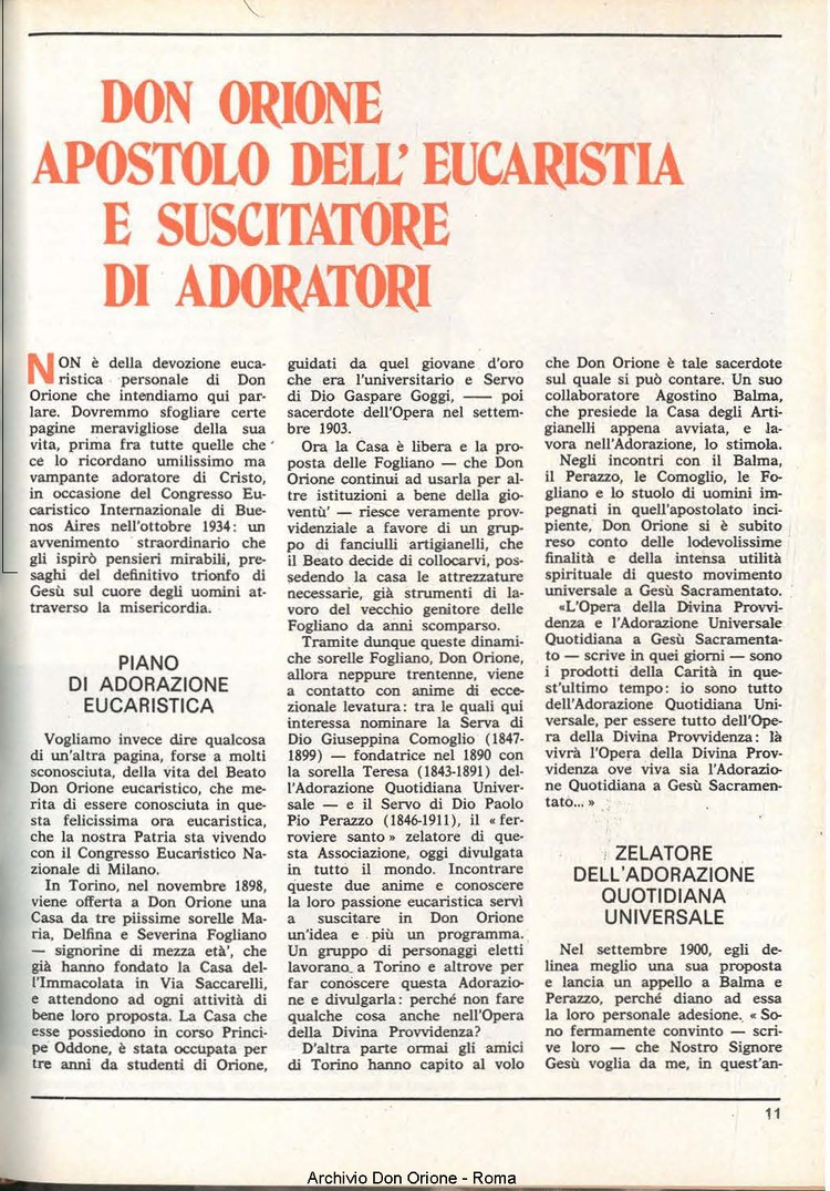 Don Orione, 78, 05, 01-05-1983, pagina 11