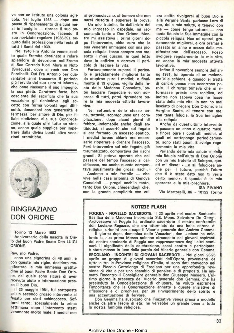 Don Orione, 78, 05, 01-05-1983, pagina 33