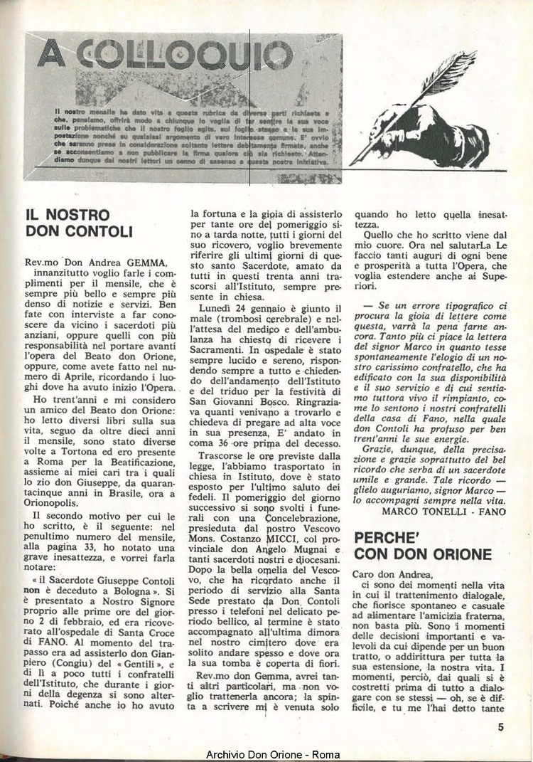 Don Orione, 78, 06, 01-06-1983, pagina 5