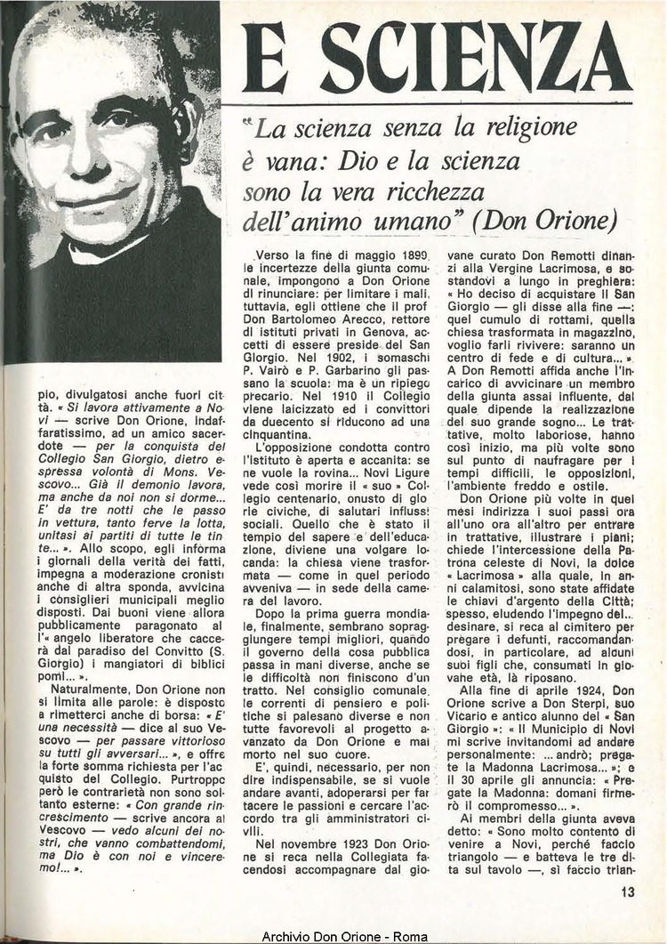 Don Orione, 78, 06, 01-06-1983, pagina 13