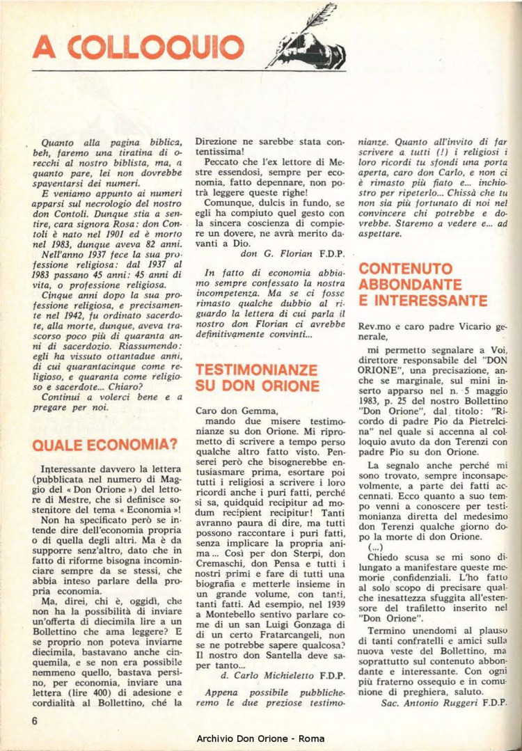 Don Orione, 78, 07, 01-07-1983, pagina 6
