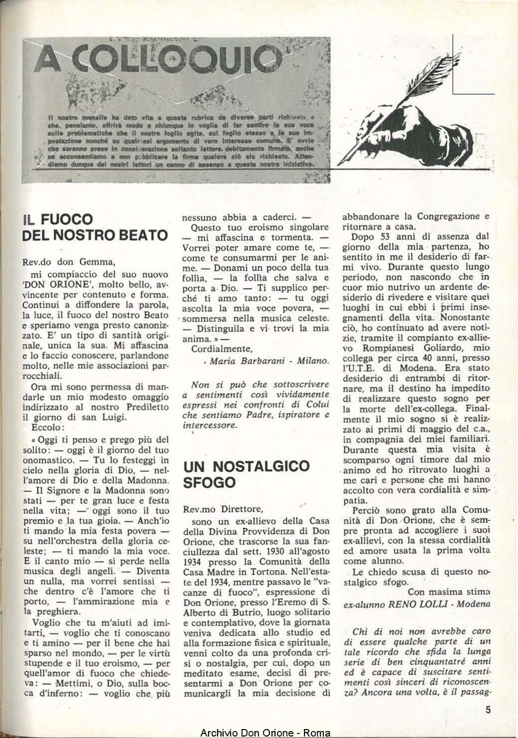 Don Orione, 78, 08, 01-10-1983, pagina 5