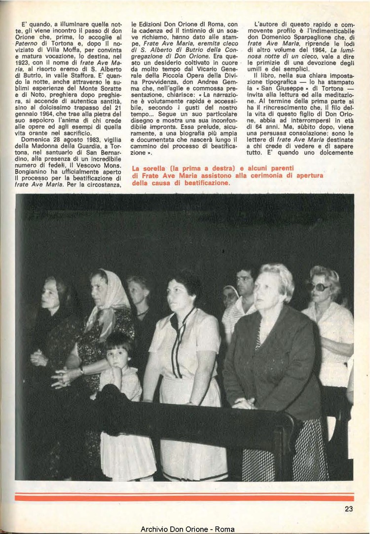 Don Orione, 78, 08, 01-10-1983, pagina 23