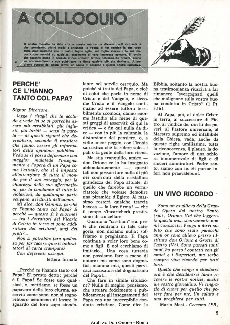 Don Orione, 78, 10, 01-12-1983, pagina 5