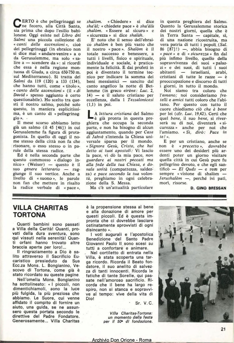 Don Orione, 78, 10, 01-12-1983, pagina 21