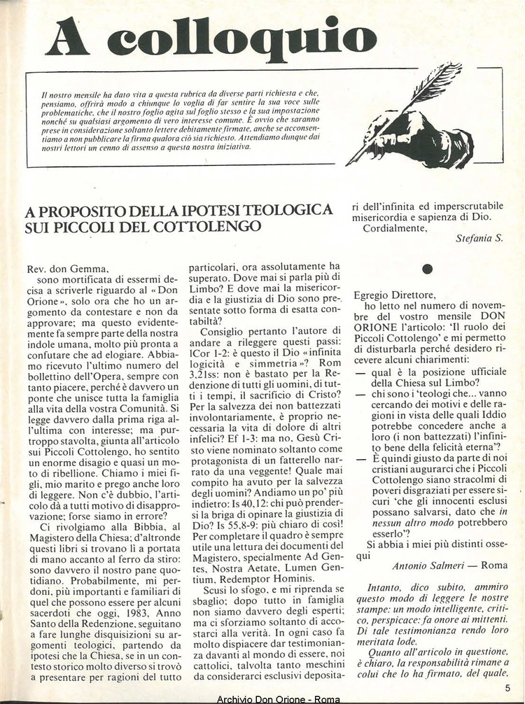 Don Orione, 79, 01, 01-01-1984, pagina 5