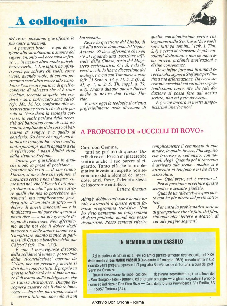 Don Orione, 79, 01, 01-01-1984, pagina 6