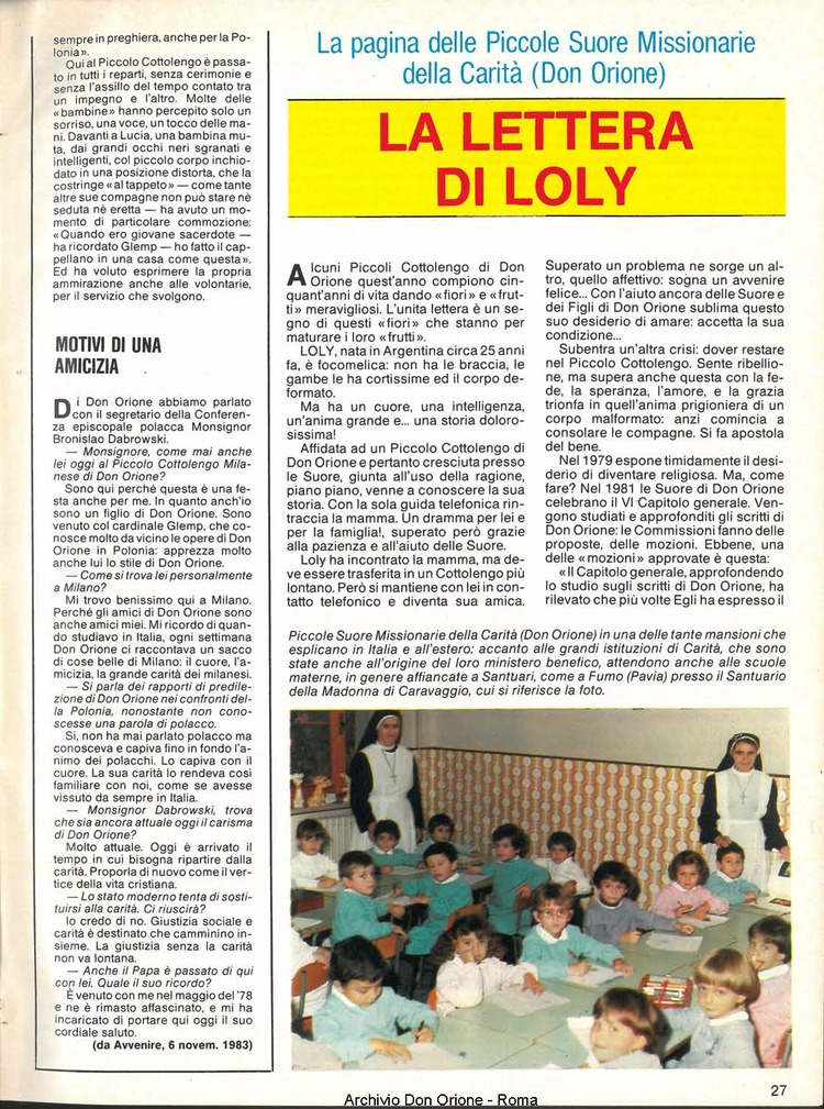 Don Orione, 79, 01, 01-01-1984, pagina 27