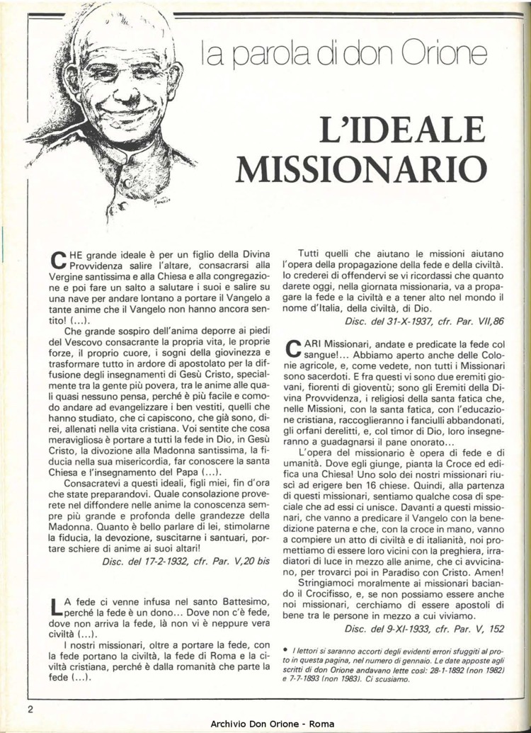 Don Orione, 79, 03, 01-03-1984, pagina 2
