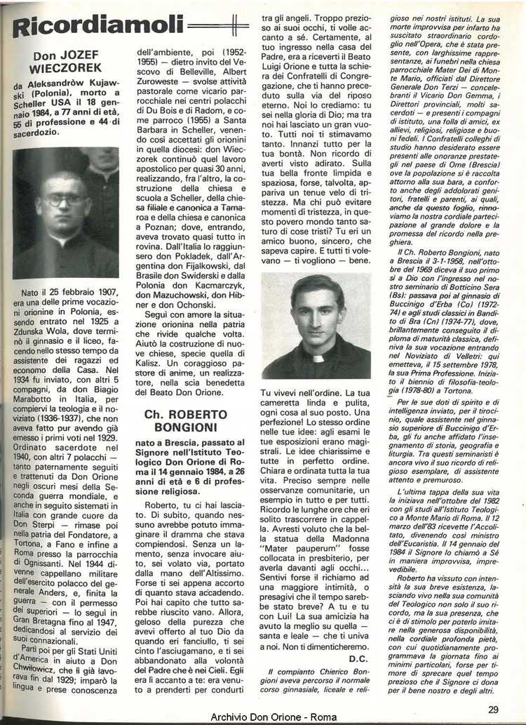 Don Orione, 79, 03, 01-03-1984, pagina 29