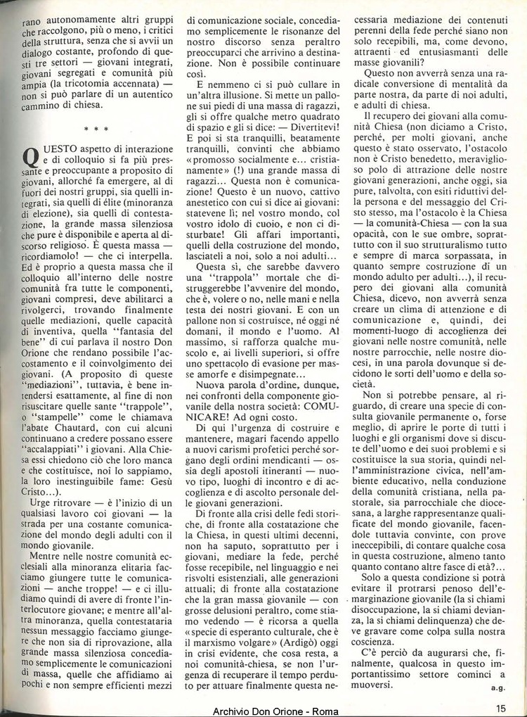 Don Orione, 79, 05, 01-05-1984, pagina 15