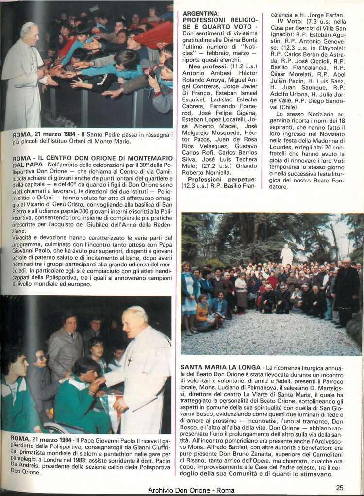 Don Orione, 79, 05, 01-05-1984, pagina 25