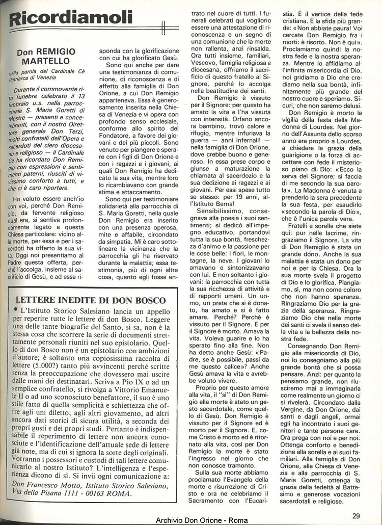 Don Orione, 79, 05, 01-05-1984, pagina 29