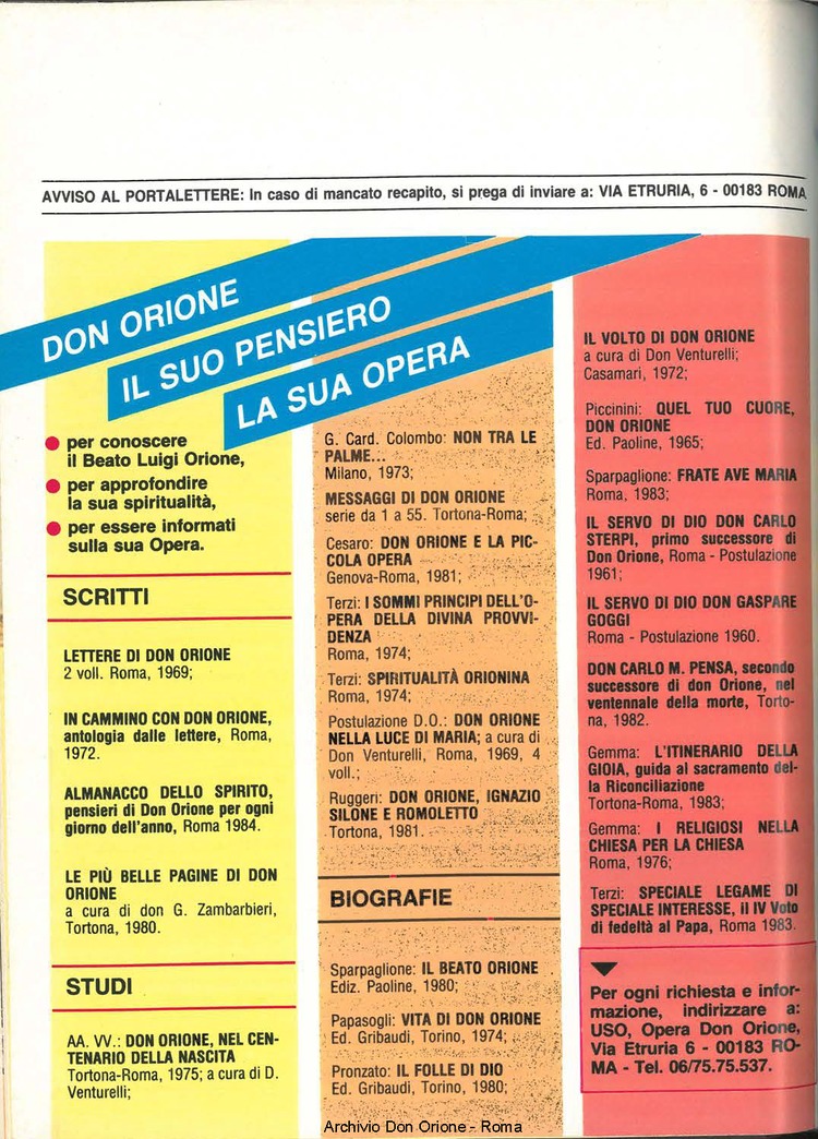Don Orione, 79, 05, 01-05-1984, pagina 32