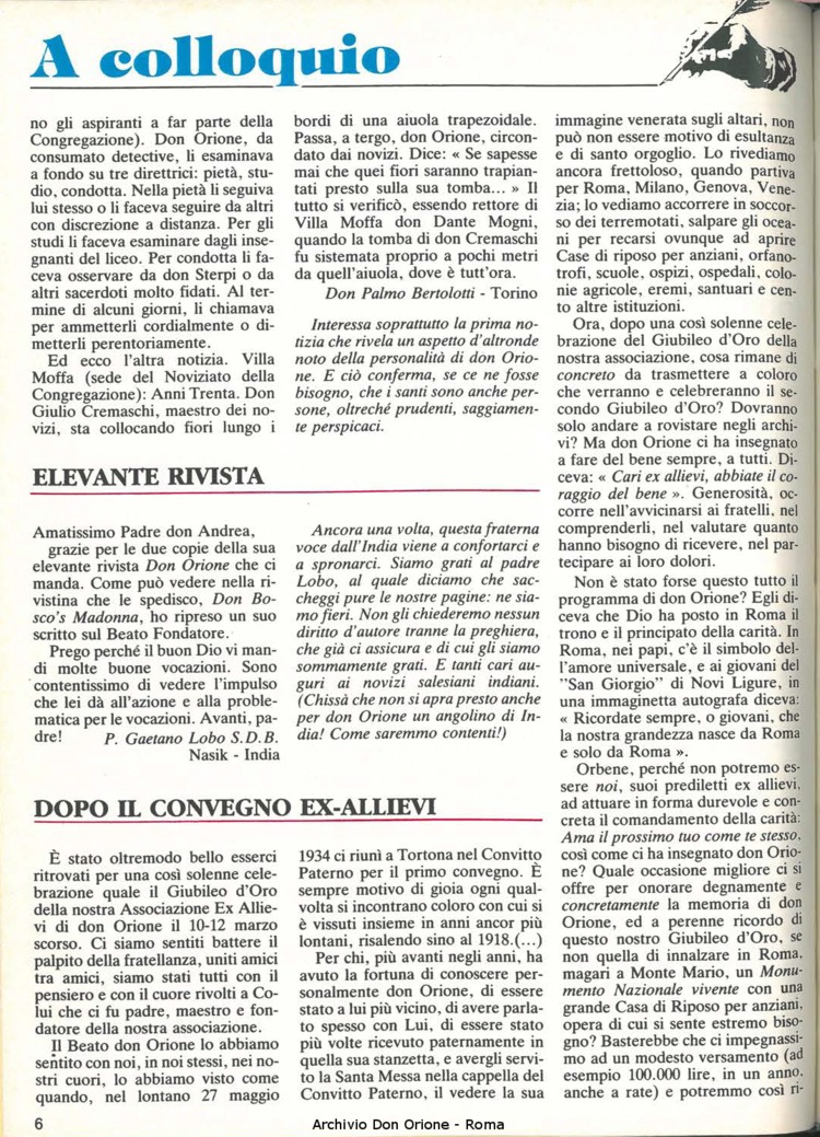 Don Orione, 79, 06, 01-06-1984, pagina 6